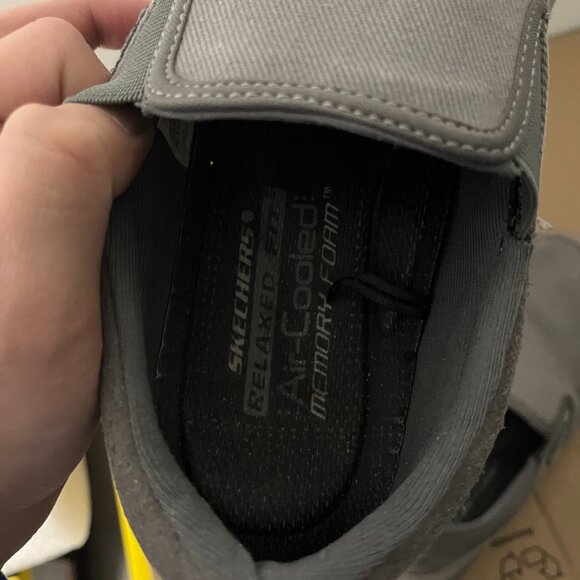 Skechers Men's Slip-ins Charcoal Gray Size 8 SN 66085 READ - Picture 2 of 6